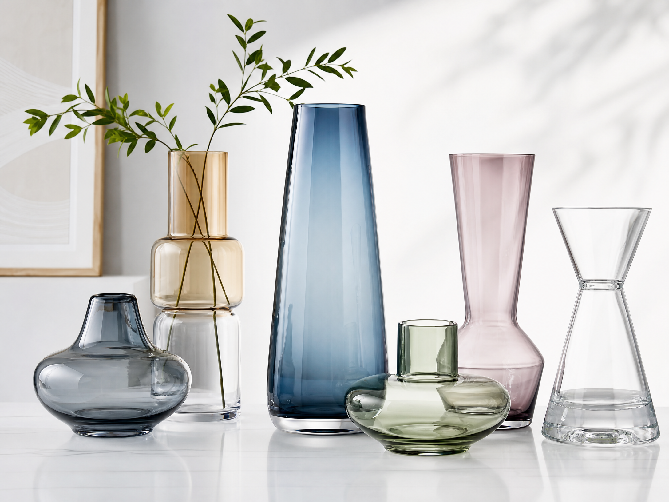 Moderne Raffinesse Kristallvasen Kollektion